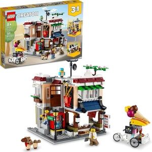 LEGO Creator 3-in-1 Townhouse Set - Red, Green, White